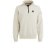 PME Legend Half zip collar interlock jersey 7013 Bone white