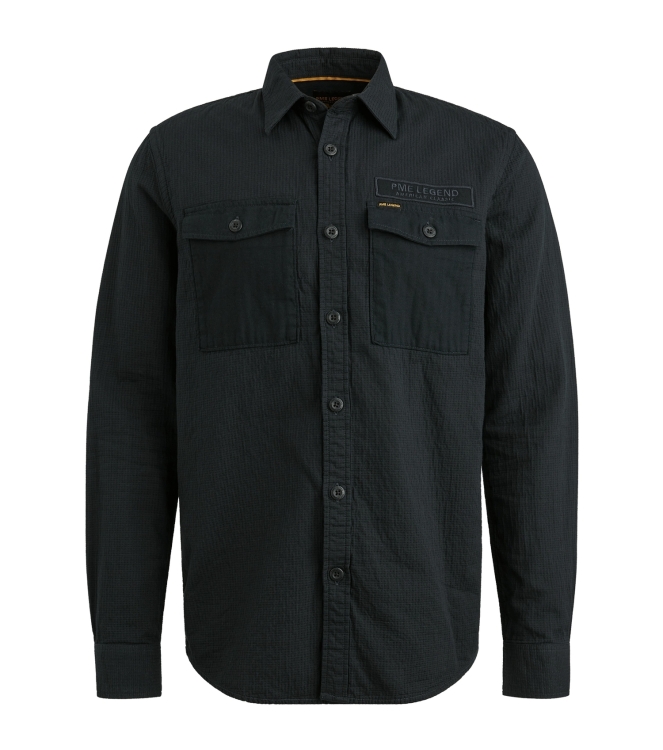 PME Legend LONG SLEEVE SHIRT Quilt Poplin 5281 Salute