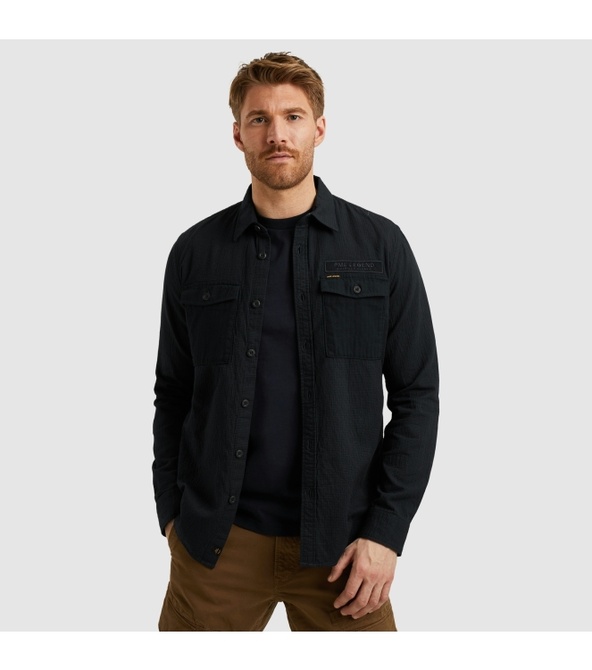 PME Legend LONG SLEEVE SHIRT Quilt Poplin 5281 Salute