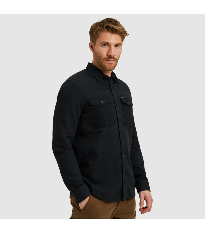 PME Legend LONG SLEEVE SHIRT Quilt Poplin 5281 Salute