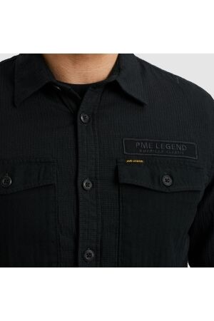 PME Legend LONG SLEEVE SHIRT Quilt Poplin 5281 Salute