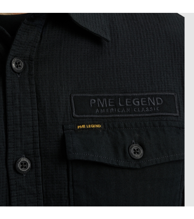 PME Legend LONG SLEEVE SHIRT Quilt Poplin 5281 Salute