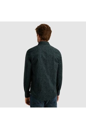 PME Legend LONG SLEEVE SHIRT Print on Ctn/Lyc 5281 Salute