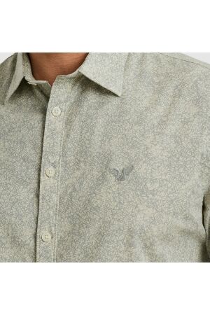 PME Legend LONG SLEEVE SHIRT Print on Ctn/Lyc 7011 Birch