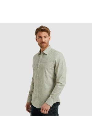 PME Legend LONG SLEEVE SHIRT Print on Ctn/Lyc 7011 Birch