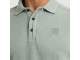 PME Legend Long sleeve polo slub jacquard jer 5226 Silver blue