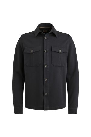 PME Legend LONG SLEEVE SHIRT Comfort Heavy Tw 5109 Blue graphite