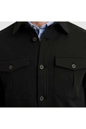 PME Legend LONG SLEEVE SHIRT Comfort Heavy Tw 5109 Blue graphite