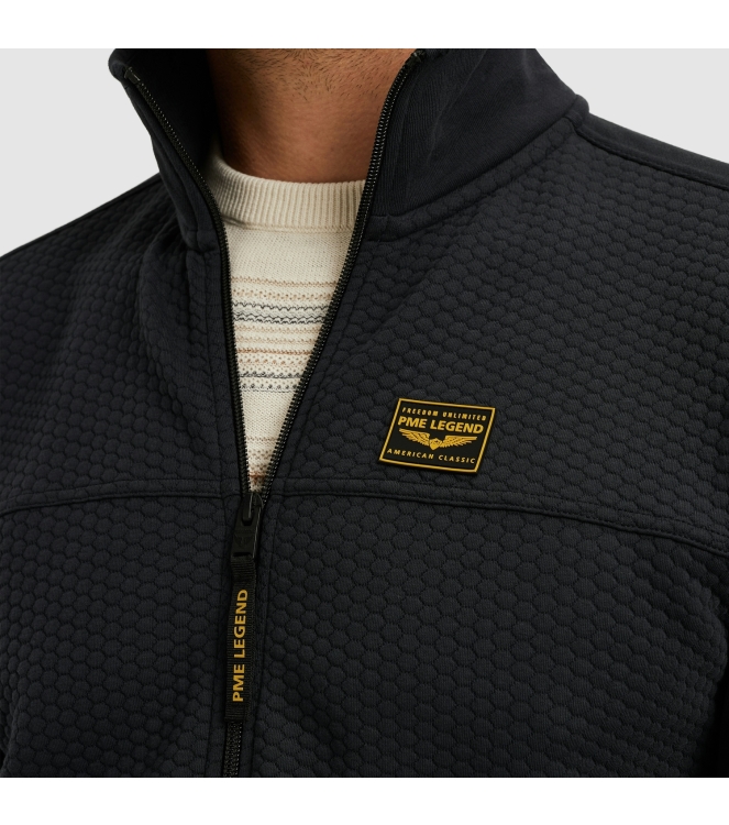 PME Legend Zip jacket jacquard interlock swea 5281 Salute