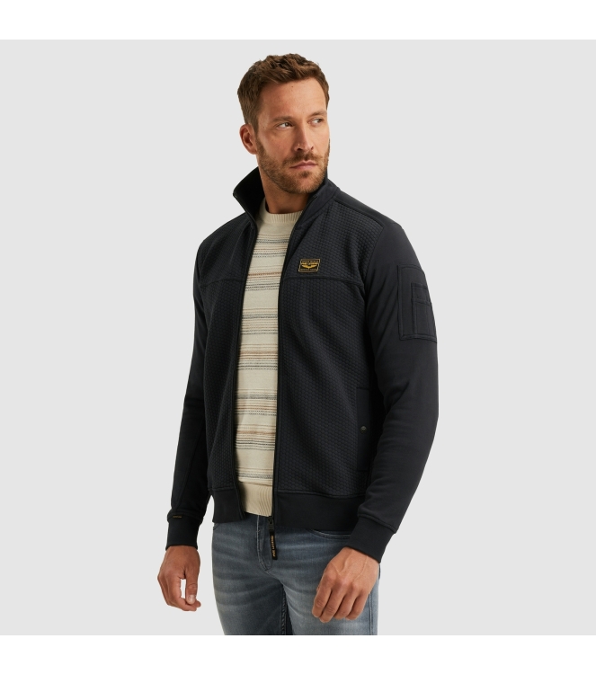 PME Legend Zip jacket jacquard interlock swea 5281 Salute
