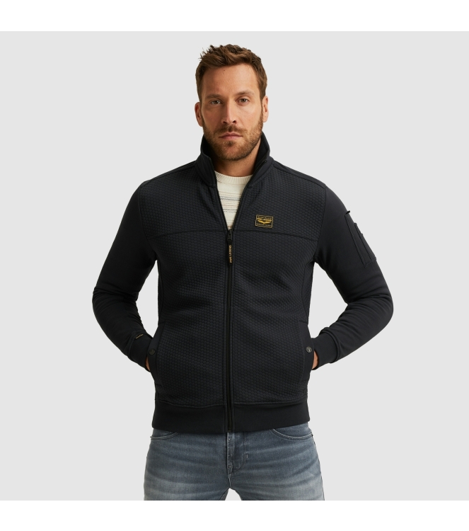 PME Legend Zip jacket jacquard interlock swea 5281 Salute