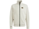 PME Legend Zip jacket jacquard interlock swea 910 Bone white melee