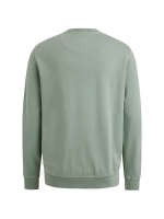 PME Legend Crewneck terry garment dyed 5226 Silver blue