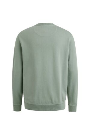 PME Legend Crewneck terry garment dyed 5226 Silver blue