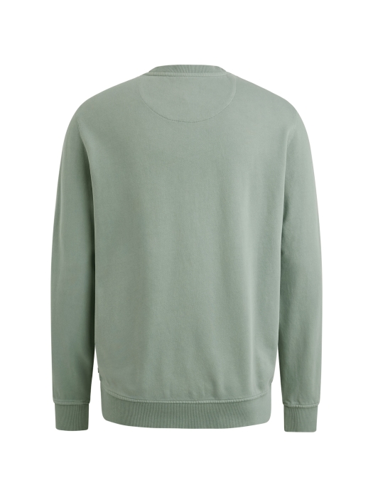 PME Legend Crewneck terry garment dyed 5226 Silver blue