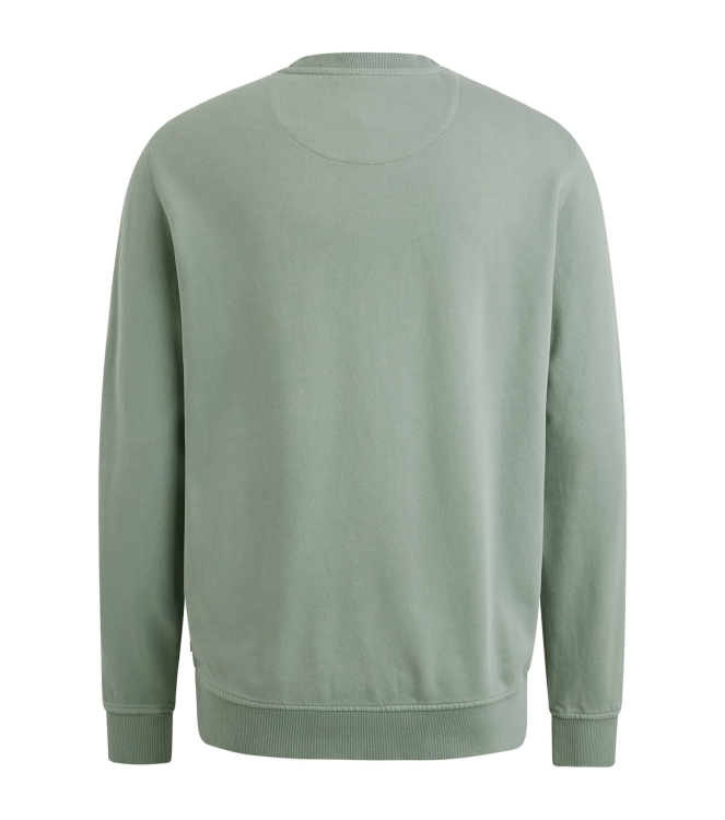 PME Legend Crewneck terry garment dyed 5226 Silver blue
