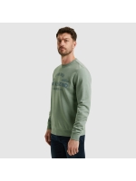 PME Legend Crewneck terry garment dyed 5226 Silver blue