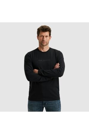 PME Legend Long sleeve r-neck cotton elastane 5281 Salute