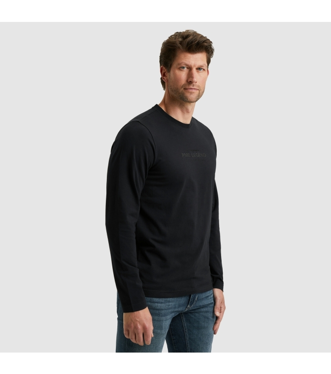 PME Legend Long sleeve r-neck cotton elastane 5281 Salute