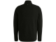 PME Legend Half zip collar cotton knit 999 Black