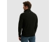 PME Legend Half zip collar cotton knit 999 Black