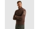 PME Legend Half zip collar cotton knit 8203 Marron