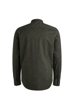 PME Legend LONG SLEEVE SHIRT Print on Ctn Str 8039 Beluga