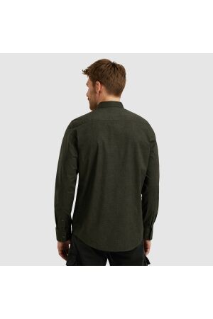 PME Legend LONG SLEEVE SHIRT Print on Ctn Str 8039 Beluga