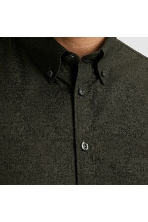 PME Legend LONG SLEEVE SHIRT Print on Ctn Str 8039 Beluga