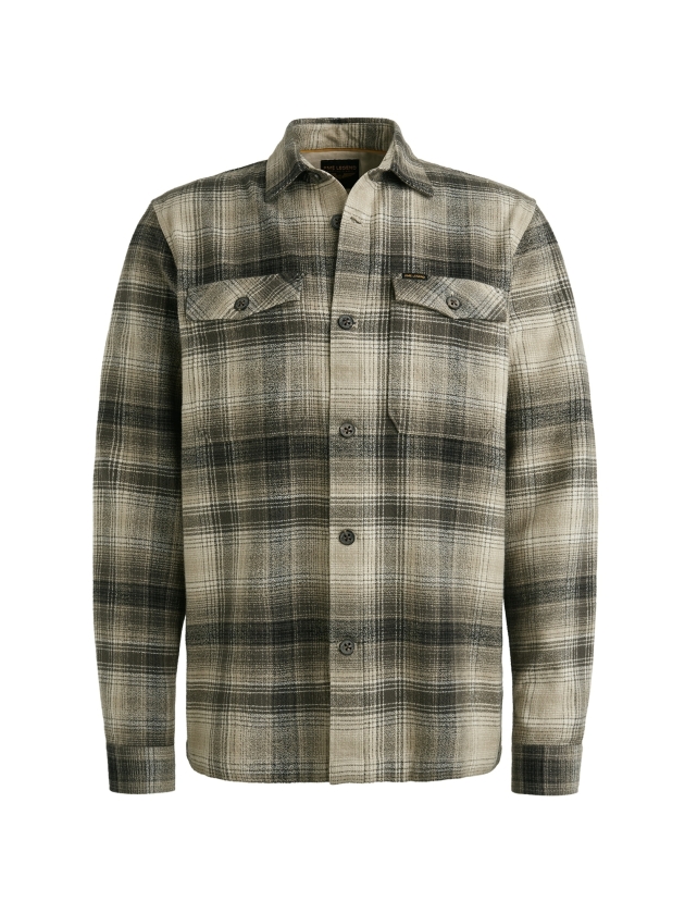 PME Legend LONG SLEEVE SHIRT Brushed Grindle 8011 Seneca rock