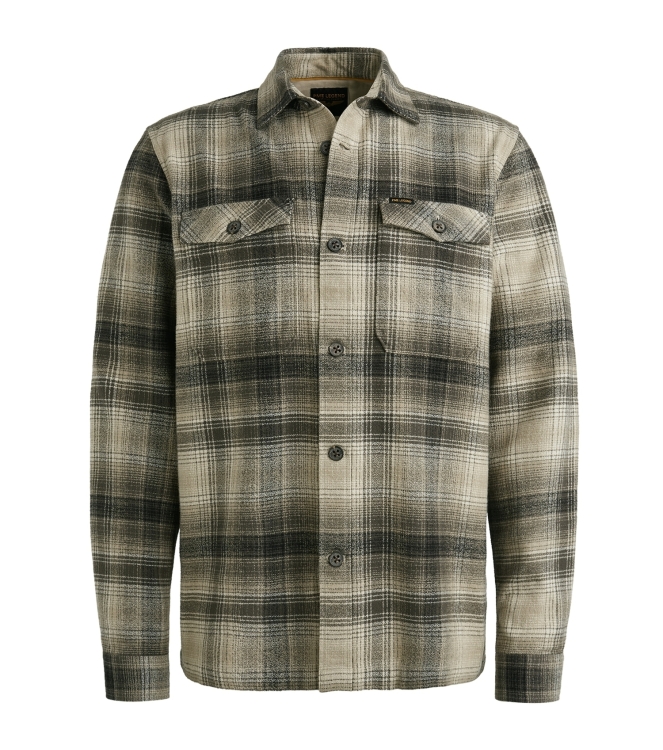 PME Legend LONG SLEEVE SHIRT Brushed Grindle 8011 Seneca rock