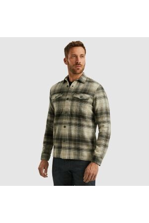 PME Legend LONG SLEEVE SHIRT Brushed Grindle 8011 Seneca rock