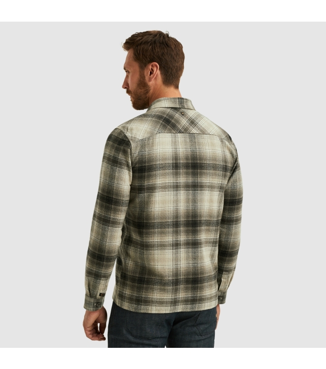 PME Legend LONG SLEEVE SHIRT Brushed Grindle 8011 Seneca rock