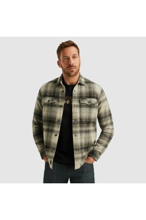 PME Legend LONG SLEEVE SHIRT Brushed Grindle 8011 Seneca rock