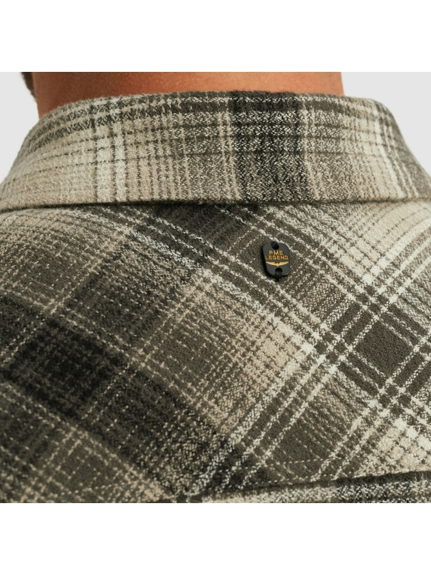 PME Legend LONG SLEEVE SHIRT Brushed Grindle 8011 Seneca rock