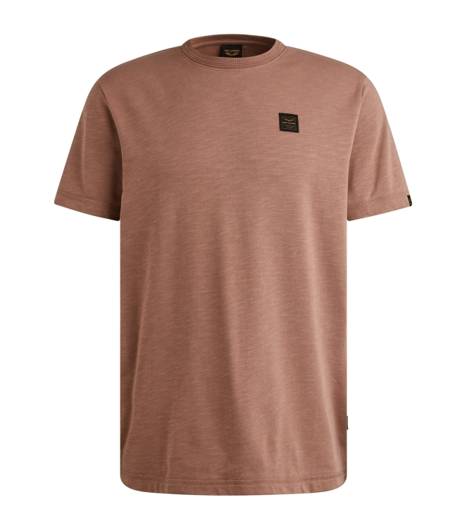 PME Legend Short sleeve r-neck heavy slub jer 8202 Burlwood