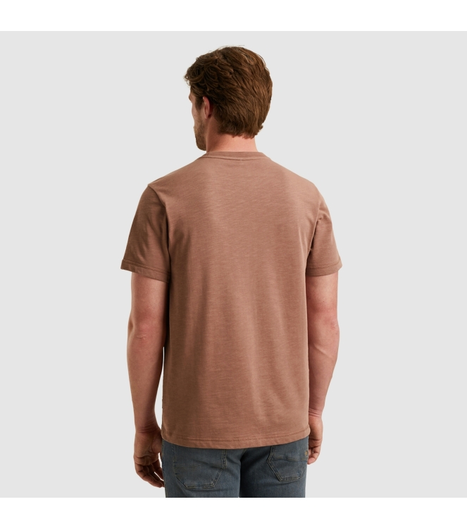 PME Legend Short sleeve r-neck heavy slub jer 8202 Burlwood