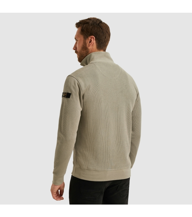PME Legend Half zip collar knit look jersey 8011 Seneca rock