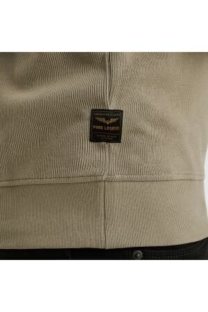PME Legend Half zip collar knit look jersey 8011 Seneca rock