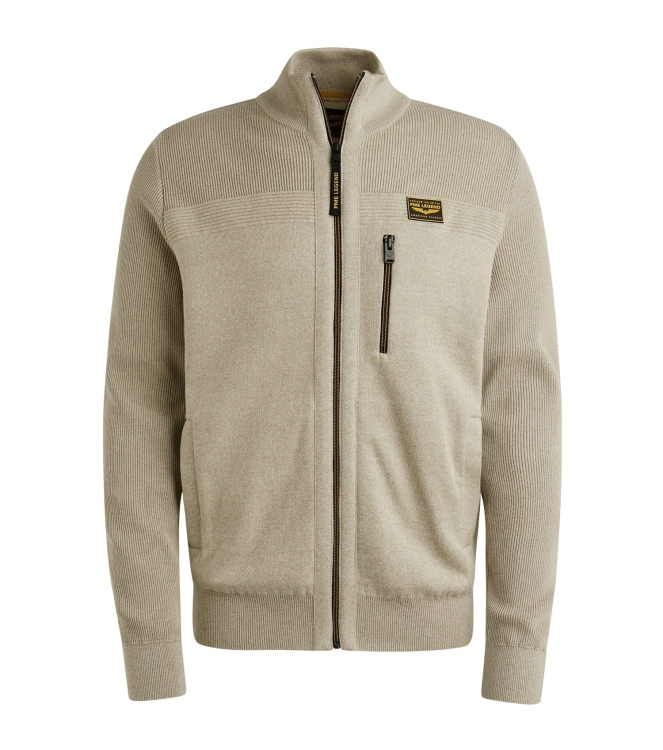 PME Legend Zip jacket cotton double face 8011 Seneca rock
