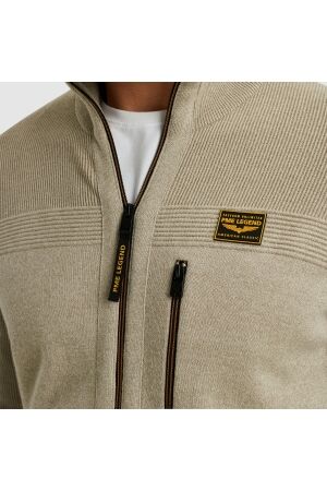 PME Legend Zip jacket cotton double face 8011 Seneca rock
