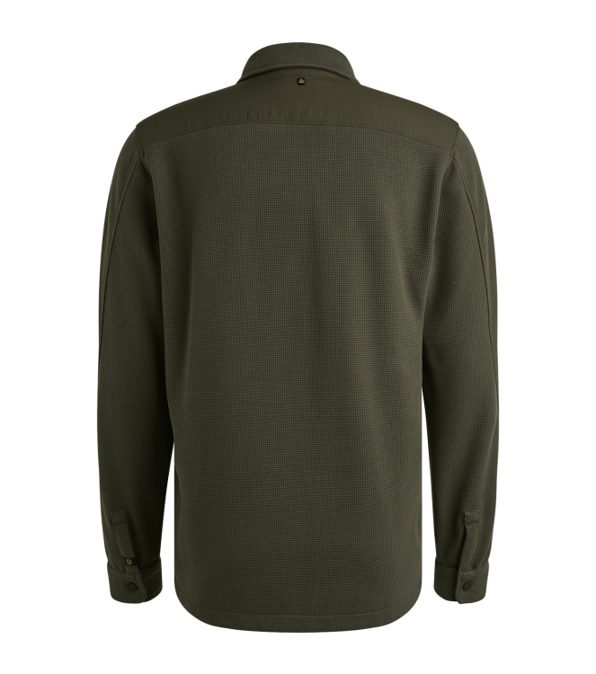 PME Legend LONG SLEEVE SHIRT Jersey Waffle 8039 Beluga