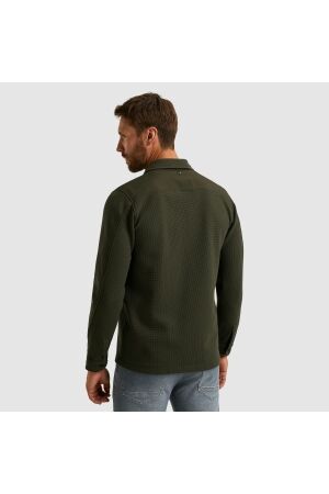 PME Legend LONG SLEEVE SHIRT Jersey Waffle 8039 Beluga