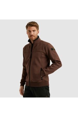 PME Legend Zip jacket interlock 8203 Marron