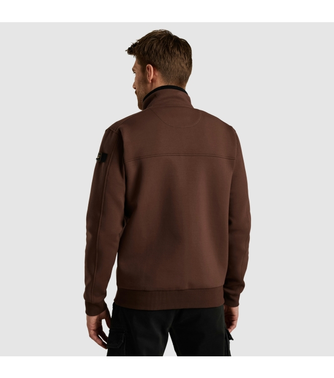PME Legend Zip jacket interlock 8203 Marron
