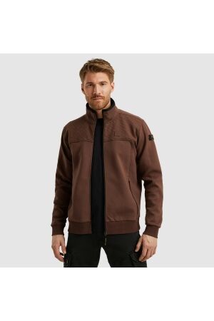 PME Legend Zip jacket interlock 8203 Marron