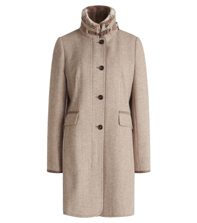 Gil Bret Jacke Wolle 7708 Walnut melange