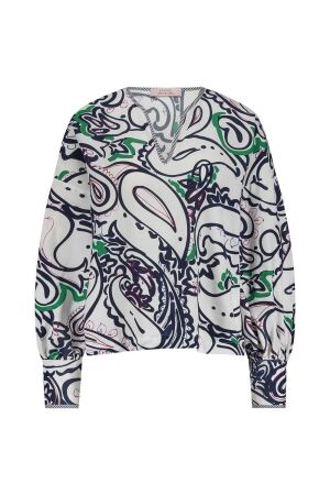 Studio Anneloes Nala paisley top 9997 multi color