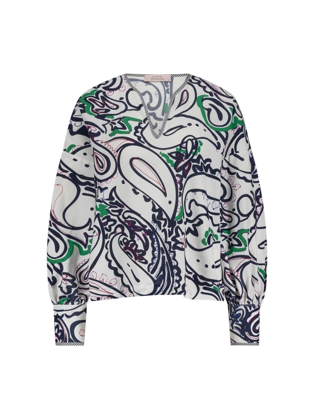 Studio Anneloes Nala paisley top 9997 multi color