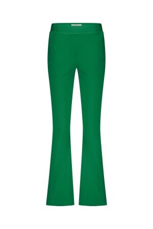 Studio Anneloes Flair bonded trousers 7900 clover green
